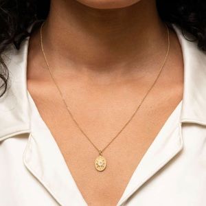 Mejuri Tarot Sun necklace